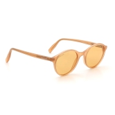 Orange Round Sunglasses for Men and Women