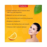 Globus Naturals Vitamin-C Brightening Facial Scrub 50 gm Pack of 3