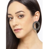 YOUBELLA Silver Danglers Earrings ( Pack of 1 ) - Silver