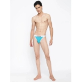 La Intimo Pack of 3 Cotton Mens Bikini ( Multicolor ) - None