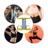 Triple Tummy Trimmer For Men & Women Fat Buster Workout Equipment for Leg Exerciser Sport Fitness Slimming Body building at Home Gym (Triple Tummy Trimmer Yellow)