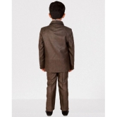 DKGF Fashion - Brown Polyester Boys Suit ( Pack of 1 ) - None