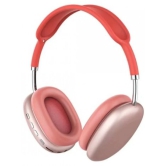 OLIVEOPS P9 Red1 Headphones Bluetooth Bluetooth Headphone On Ear 4 Hours Playback Active Noise cancellation IPX4(Splash & Sweat Proof) Red