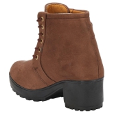 Commander - Brown Women''s Ankle Length Boots - None