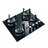 Prestige Vogue 4 Burner Hob Top | Advanced Auto Ignition | Black