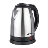 Bajaj KTX 1.8 Liter DLX Electric Kettle | 1500W Kettle with Stainless Steel Body | Cordless Operation | Auto Shut-Off Mechanism | 2-Year Warranty | Black |800 Watts