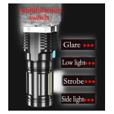 Amz Deals - 20W Rechargeable Flashlight Torch ( Pack of 1 )