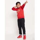 UBX Red Fleece Boys Sweatshirt ( Pack of 1 ) - None