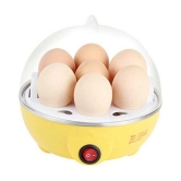 Egg Boiler/Egg Poacher/ 7 Egg Cooker/Electric Egg Boiler/ Egg Steamer/ Home Machine Egg Boiler With Egg Tray - Multicolor