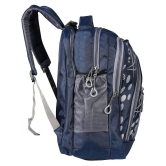 Da Tasche Navy Blue 35 Ltrs School Bag for Boys & Girls