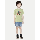 Radprix Green Cotton Blend Boys T-Shirt ( Pack of 1 ) - None