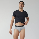 Ace Medley Modal Briefs Stone Grey XXL