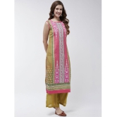 Pannkh - Multicolor Viscose Womens Straight Kurti ( Pack of 1 ) - None