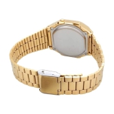 Newman Gold Metal Digital Mens Watch