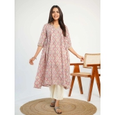 Seher Gullabi Gathered Kurti-XS