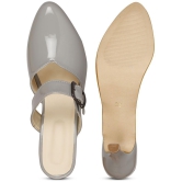 Ishransh - Gray Women's Mules Heels - None