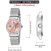 HAMT Silver Stainless Steel Analog Womens Watch