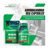 NourishVitals Ashwagandha Pure Herbs, 500 mg Ashwagandha Extract, 60 Veg Capsules (Pack Of 3)