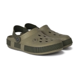 Aqualite - Green Mens Clogs - None