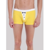 La Intimo - Yellow LITR005 Cotton Blend Mens Trunks ( Pack of 1 ) - None