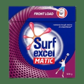 Surf Excel Matic Detergent Powder - Front Load, 500 G