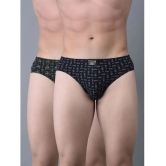 Pack of 2 Dollar Bigboss Assorted Printed Cotton Blend Men Brief - None