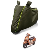 Auto Hub Bike Body Cover for TVS Jupiter ( Pack of 1 ) , Green - Green