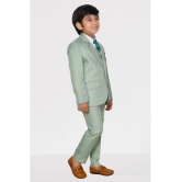 DKGF Fashion - Green Polyester Boys Suit ( Pack of 1 ) - None