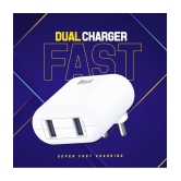 Bell - Lightening 2.4A Travel Charger - Transparent