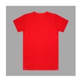 Diaz - Red Cotton Blend Boys T-Shirt ( Pack of 1 ) - None