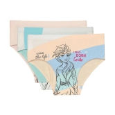 Bodycare - Multi Cotton Girls Panties ( Pack of 3 ) - None