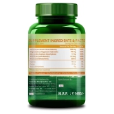 Himalayan Organics Calcium Magnesium Zinc Vitamin D3 & B12- 120 Vegetarian Tablets