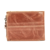 Vital King Men Trendy, Travel Tan Genuine Leather Wallet  (11 Card Slots)