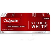 Colgate Visible White Teeth Whitening Toothpaste Protects Enamel Removes Stains With Whitening Accelerators 100G