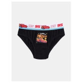 Bodycare Kids Boys Assorted Disney-Cars Printed Briefs Pack Of 4 - None