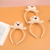 Teddy Face Hairband For Kids