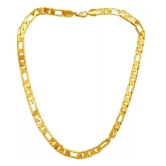 Steorra jewels Gold Plated Golden Chain Jewelry - None