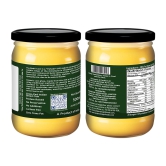 Organic A2 Badri Cow Ghee 1 Litre (Combo Pack of 2 * 500ml) | Nutritious & Healthy Ghee | Badri Ghee in Glass Jar Bottle | Organic Ghee For Better Digestion | Ghee from Grass Fed Badri Cows | Nutrient Rich Traditional Ghee