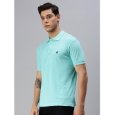 ONN - Sky Blue Cotton Blend Regular Fit Mens Polo T Shirt ( Pack of 1 ) - None