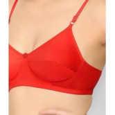 Kiran Enterprises - Multicolor Cotton Blend Non Padded Womens Everyday Bra ( Pack of 3 ) - None