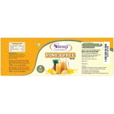 Shreeji Pineapple Syrup Mix with Water / Soda for Making Juice 750 ml