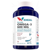 WEHEAL PILFISH Omega 3 600mg Double Strength Fish Oil 1000mg Capsule 100