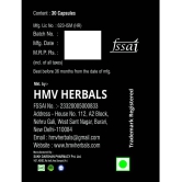 HMV Herbals XXX Power Gold Capsules for Men Herbal Capsule 30 no.s Pack Of 4