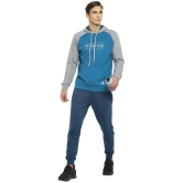 OFF LIMITS Blue Poly Cotton Sweatshirt - M