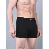 Dollar Bigboss Assorted Solid Cotton Blend Men Trunk (Pack of 2) - None