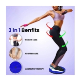 Horsefit Tummy Twister | Twisting Waist Disc | Waist Trimmer | Body Toner | Fat Burner | Aerobic Exercise Foot Exercise Fitness Twister | Fat Buster | Perfect Home Gym Equipment for Men & Wo