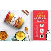 Farm Naturelle-Golden Milk Masala Himalayan Turmeric latte Powder with Natural & Immunizing Spice Blend Himalayan Turmeric, Almonds, Cinnamon, Ginger , Cloves , Ashwagandha & Ground Balck Pepper - 100 Gms