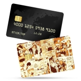 Chainsaw Man Manga Panel credit card skin