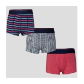 Ariel - Multicolor Cotton Boys Trunks ( Pack of 3 ) - None