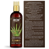 WOW Skin Science Aloe Vera Hair Oil For Dry, Damaged and Frizzy Hair - with Comb Applicator - 100ml